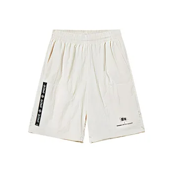 QIAODAN Casual Shorts Men's Raw Denim/Raw Denim Print