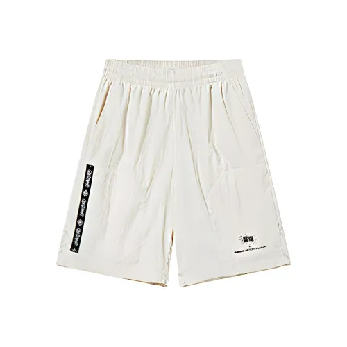 QIAODAN Casual Shorts Men's Raw Denim/Raw Denim Print