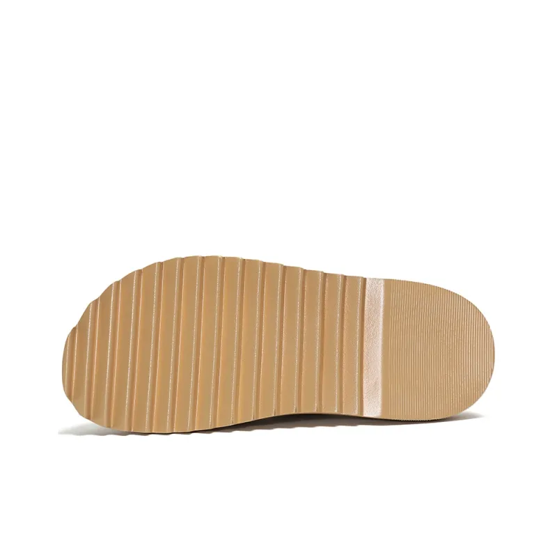ADCDAVINCI Sun Collection Slip Resistant Abrasion Resistant Antibacterial Closed Toe Slippers Unisex Apricot-5