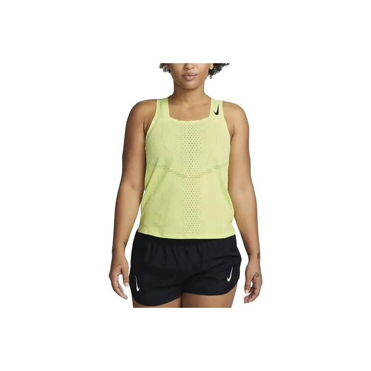 Nike Tank Tops Women's Neon Yellow-0