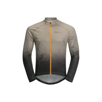 Jack Wolfskin Morobbia Fz L/s Print M Cycling Clothing Men's