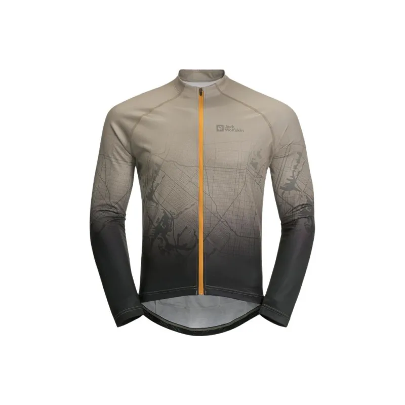 Jack Wolfskin Morobbia Fz L/s Print M Cycling Clothing Men's-0