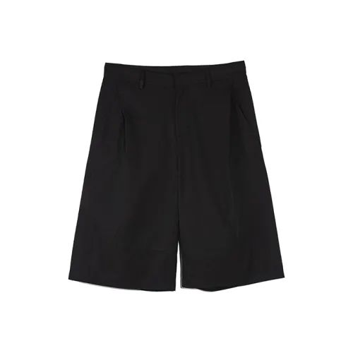 ROARINGWILD Casual Shorts Unisex Black