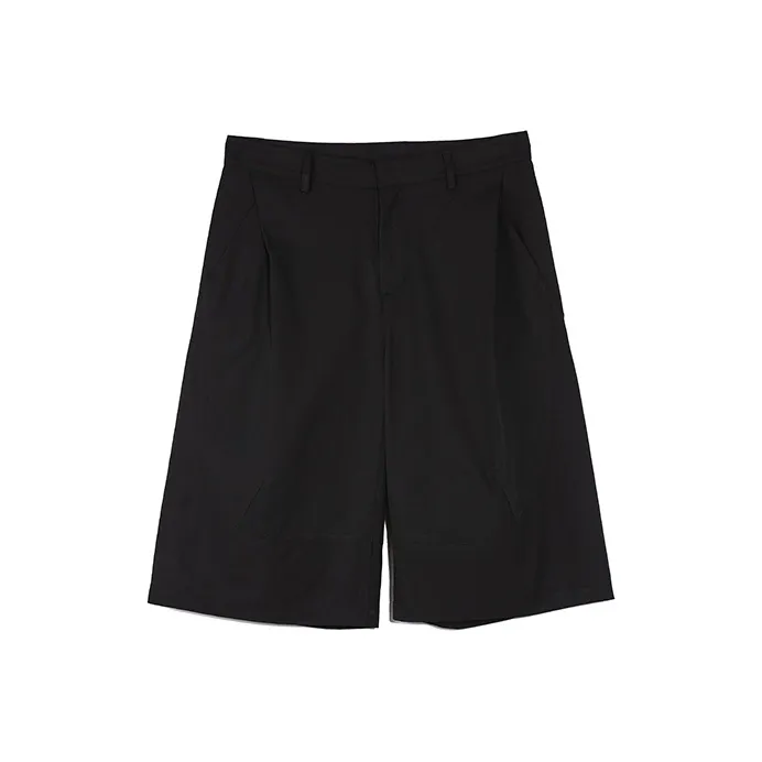ROARINGWILD Casual Shorts Unisex Black-0