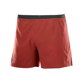 SALOMON Cross 5 Casual Shorts Men's Red