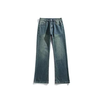 【dme】 Jeans Unisex Teal Light Blue