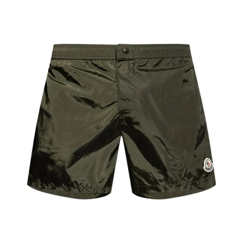 Moncler Logo patch Swim Shorts-0