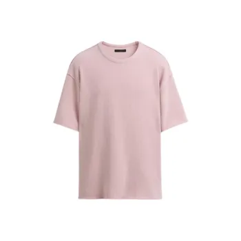 ZARA T Shirt Men's Light Peach Pink
