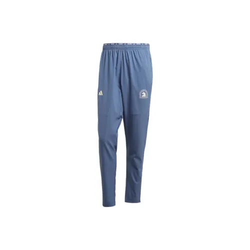 Adidas Boston Marathon 2024 Own The Run Pants Casual Pants Men's Blue