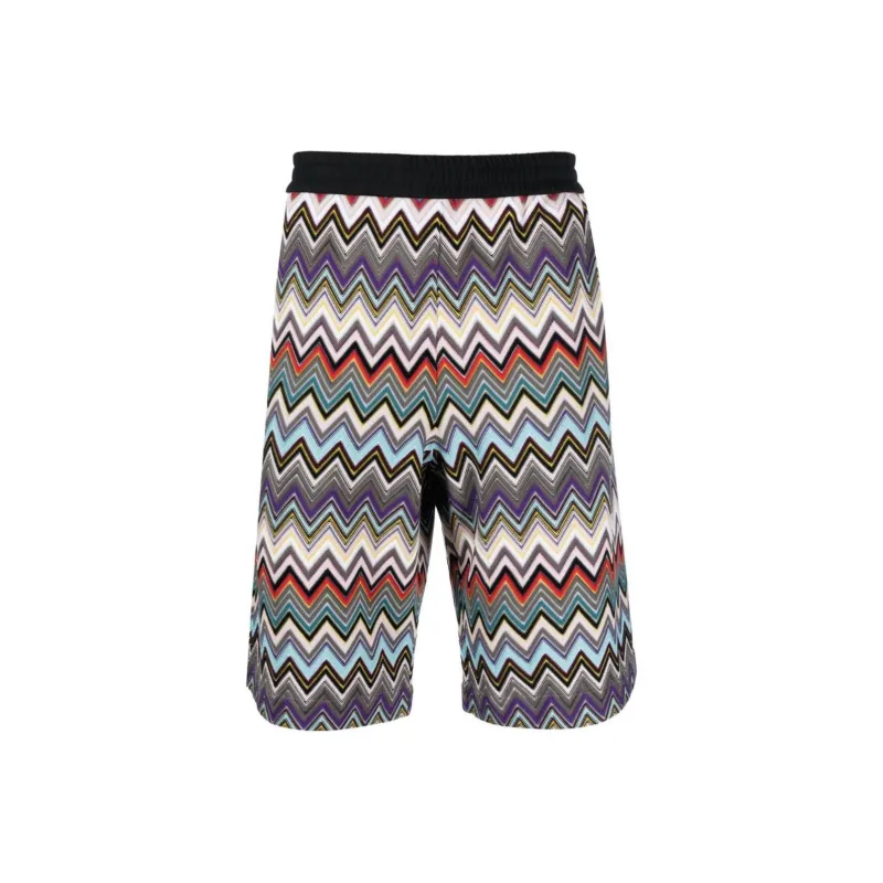 MISSONI Zig Zag Printed Bermuda Shorts-0