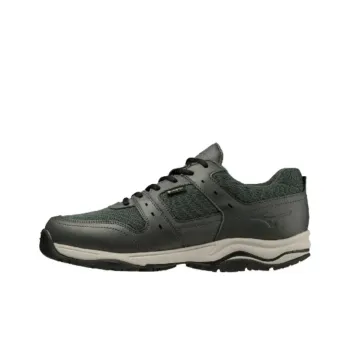 Mizuno Anti Slip Wear Resistant Low Top Hiking Shoes Unisex Black