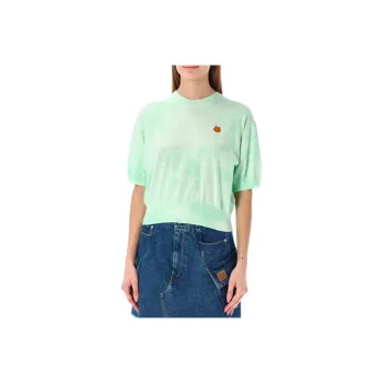 KENZO SS22 Crop Tops Women's Green