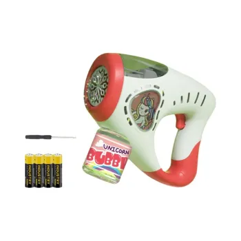 JOY FUER Cute Handheld Multi Hole Dinosaur Portable Durable One Button Fully Automatic Bubble Machines