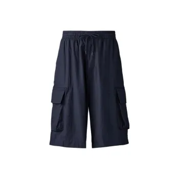 UNIQLO C Collection Cargo Shorts Men Indigo