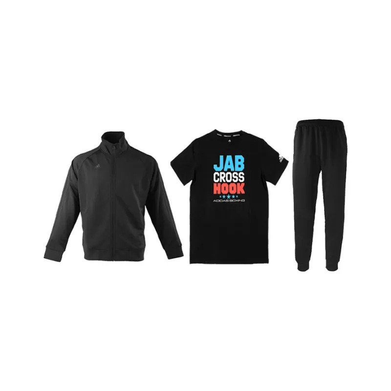 Adidas Casual Sportswear Men's 3 Pack Black-0