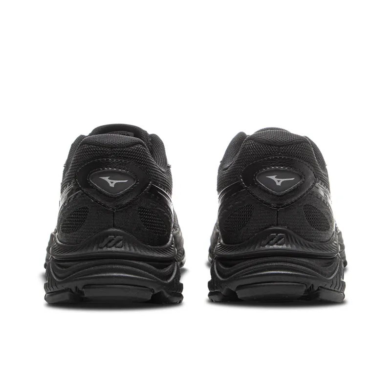 Mizuno RACER V2 Cushioning, Lightweight, Breathable, Slip Resistant Low Top Running Shoes Unisex Black-4