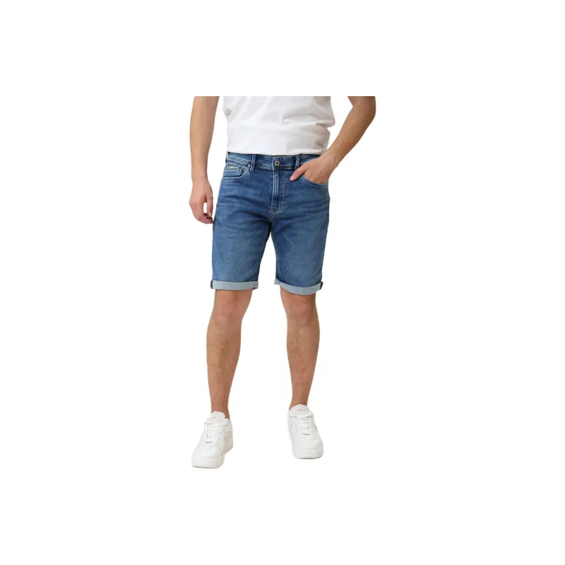 Pepe Jeans Denim Shorts Men's Blue-0