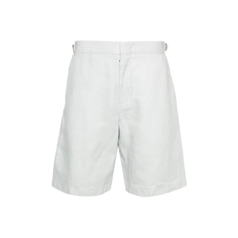 Orlebar Brown Norwich Linen Bermuda Shorts-0