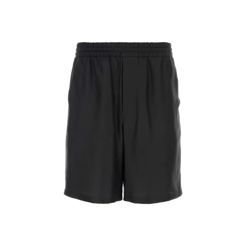 PRADA Elasticated Knee High Shorts-0