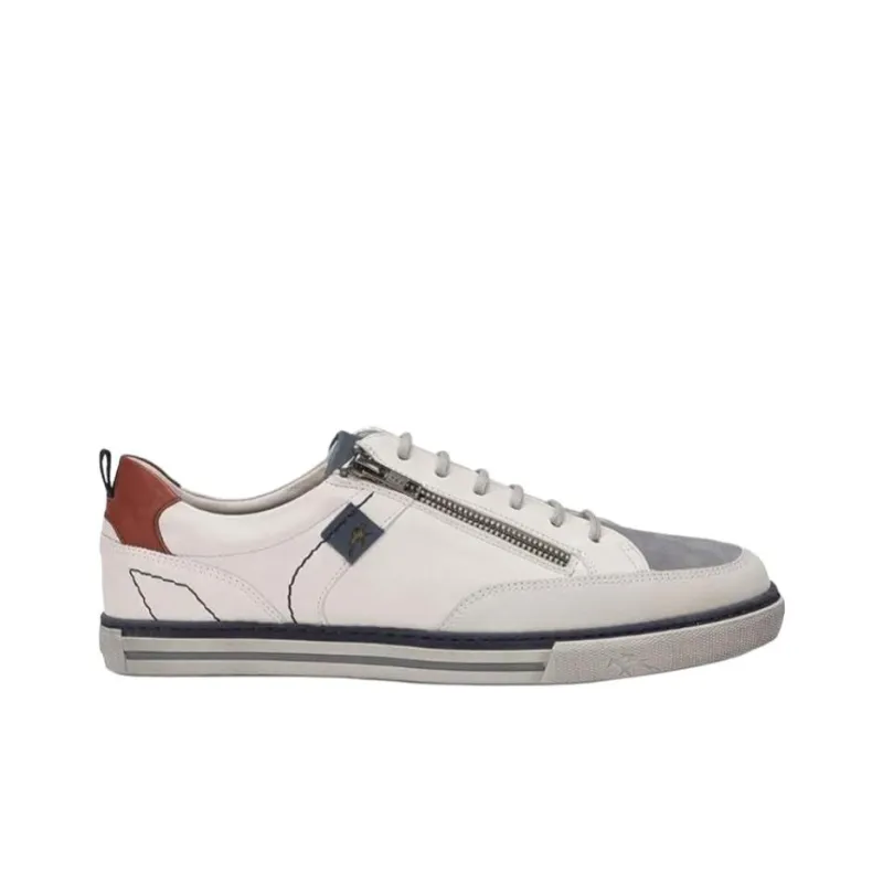 Fluchos Quebec Low Top Casual Shoes Men's Gray White-1