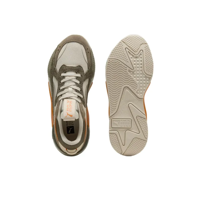 PUMA RS X Low Top Casual Shoes Women's High Mountain Snow Green-2