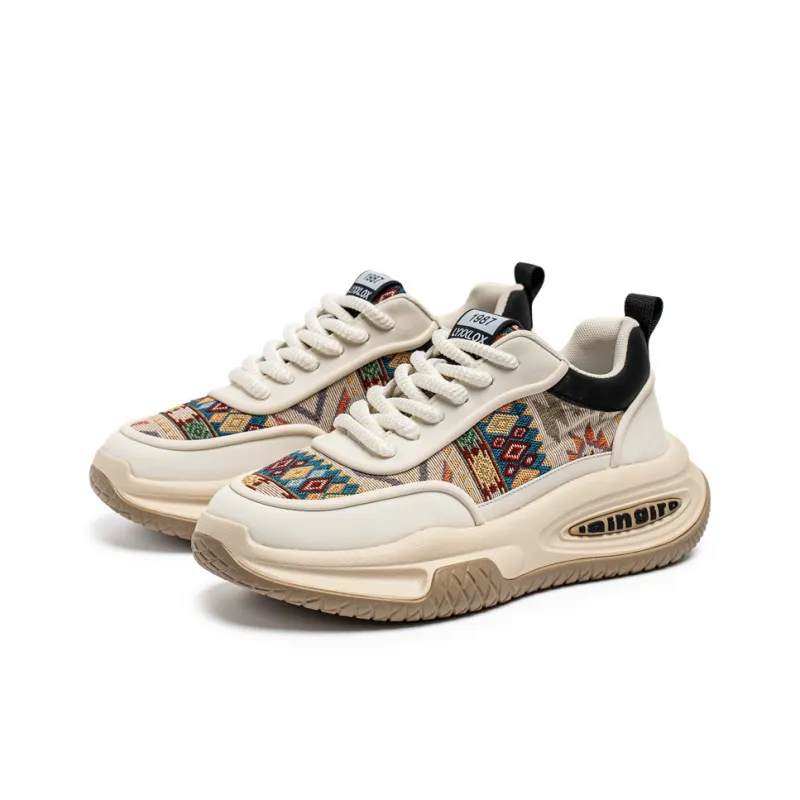 AD Height Increasing Slip Resistant Low Top Chunky Sneakers Men's-1