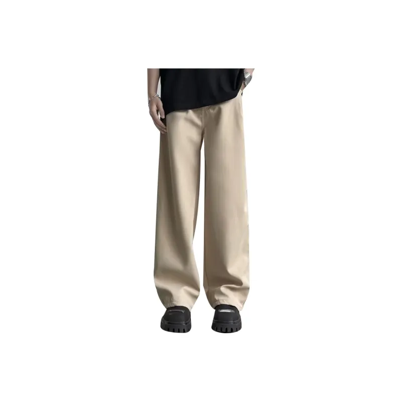 AMANDA BY Casual Pants Summer Unisex Black-2