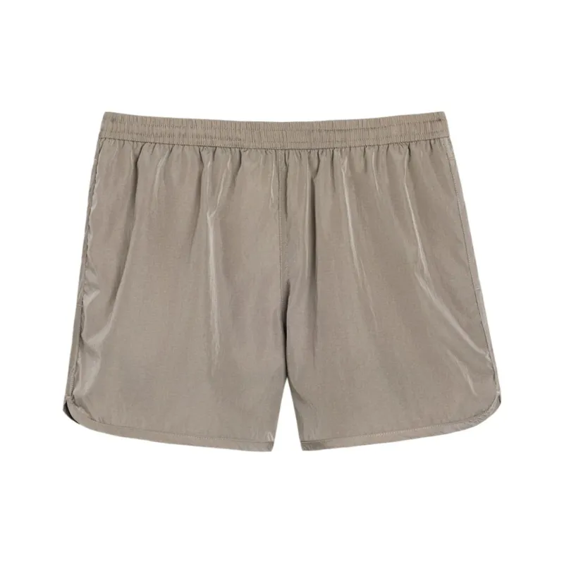 AMIPARIS Paris Logo Plaque Swim Shorts-0