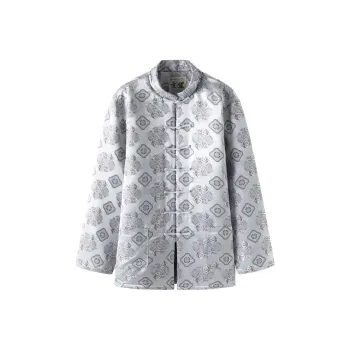 XUANSHENG Puffer Jacket Men's Light Gray