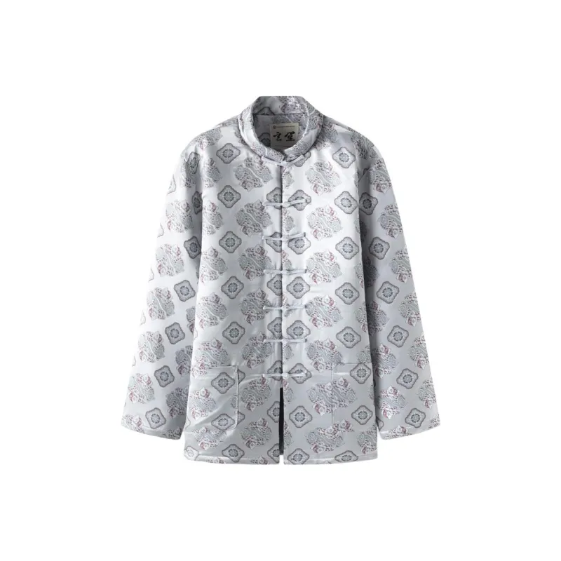 XUANSHENG Puffer Jacket Men's Light Gray-0