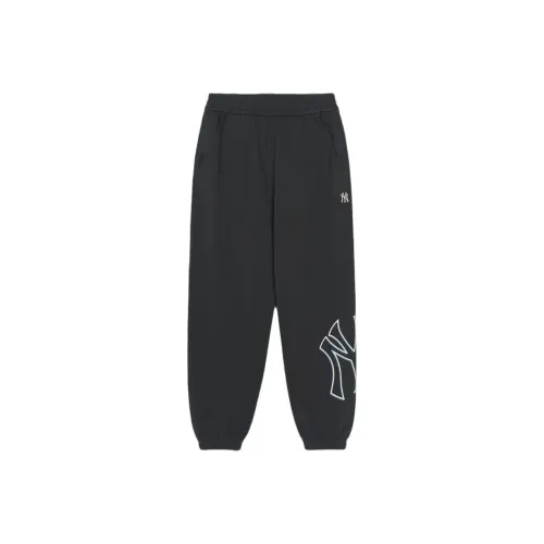 MLB Basic Mega New York Yankees Casual Pants Unisex Charcoal Gray