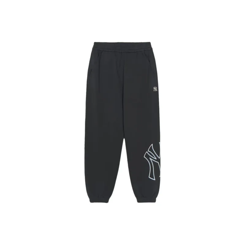 MLB Basic Mega New York Yankees Casual Pants Unisex Charcoal Gray-0