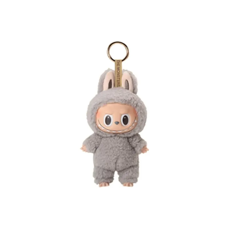 [Modified Doll] POP MART Labubu THE MONSTERS Heartbeat Macaron Collection London Morning Mist Hang Tag Box 17cm-29