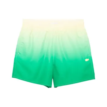 LACOSTE Ombré Print Swim Shorts