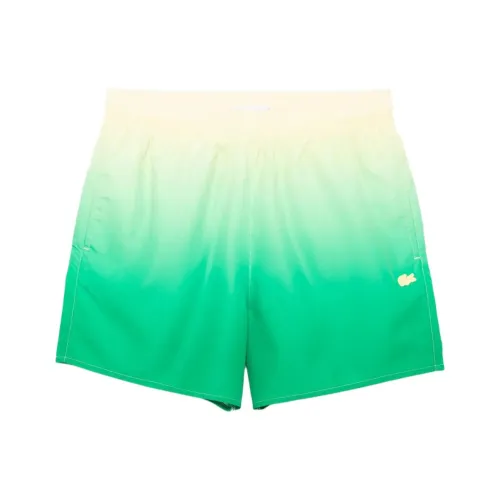 LACOSTE Ombré Print Swim Shorts