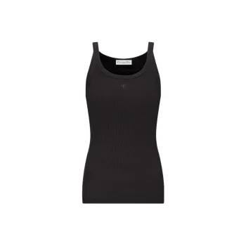 DIOR Tank Tops Women's Black
