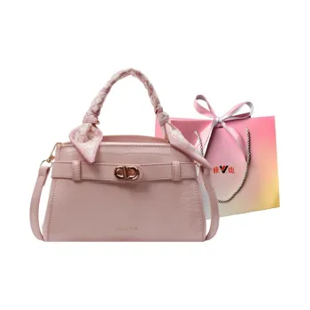 Yalu PU Handbag Women's Ecru/Silver/Black/Yellow/Pink