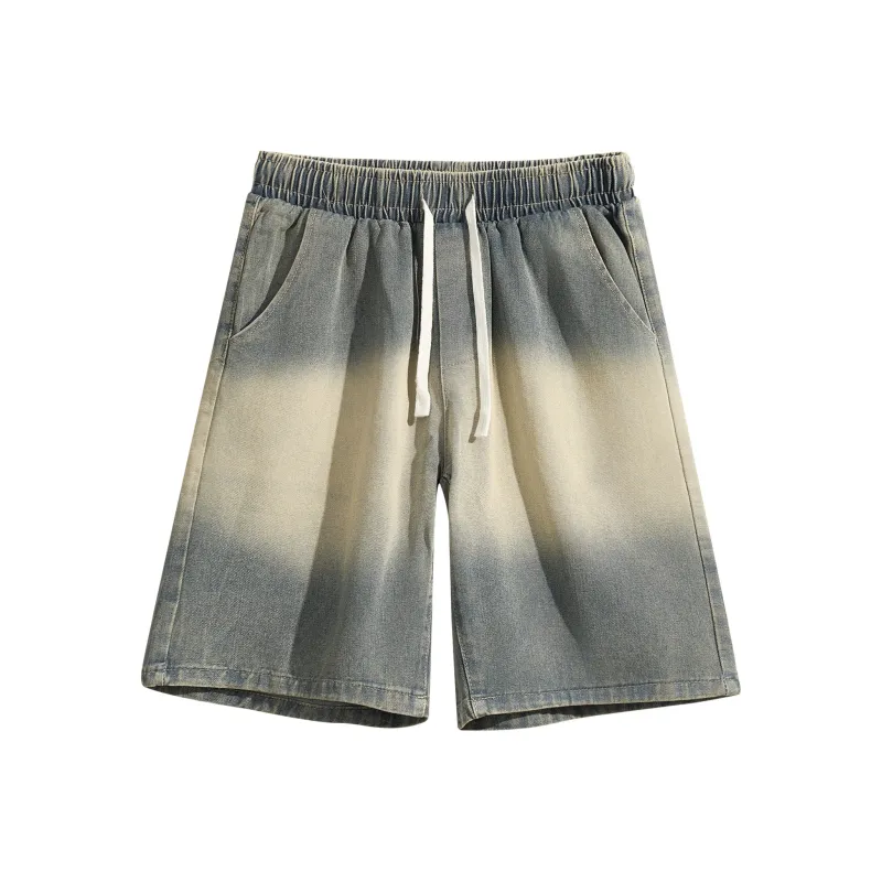ZMOH Denim Shorts Unisex Couple's-7