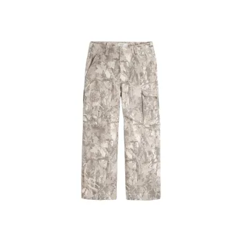 Hollister Cargo Pants Men's White Camouflage