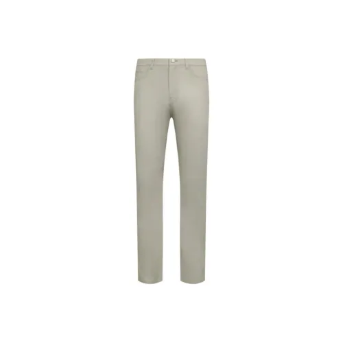 DIKENI Casual Pants Men's Beige Gray