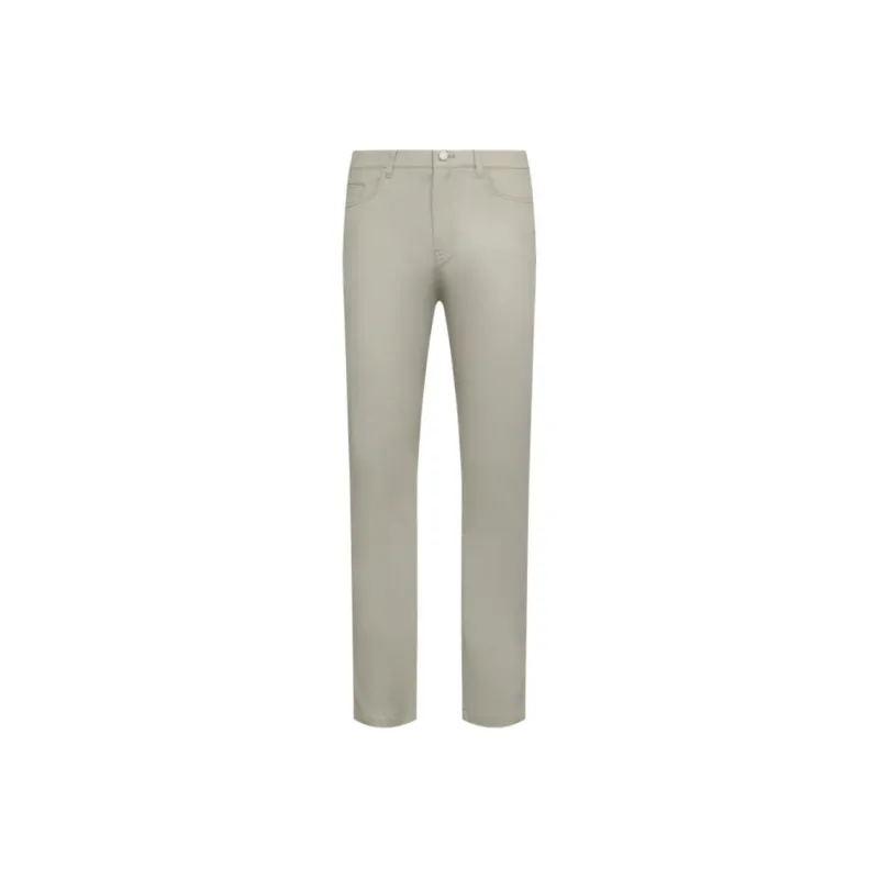 DIKENI Casual Pants Men's Beige Gray-0