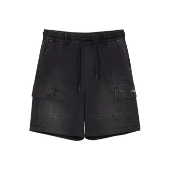 JACK JONES· Denim Shorts Men's A16 Dark Gray Denim
