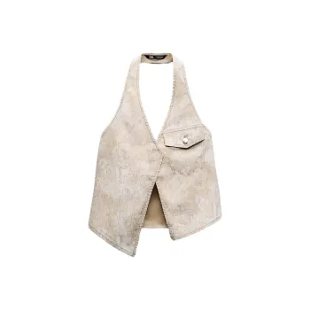 ZARA Tank Tops Women's Pink