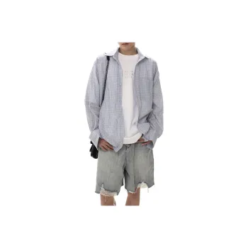 COMXZ Denim Shorts Unisex Blue