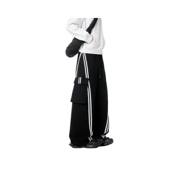 CORNILOT Casual Pants Unisex Black