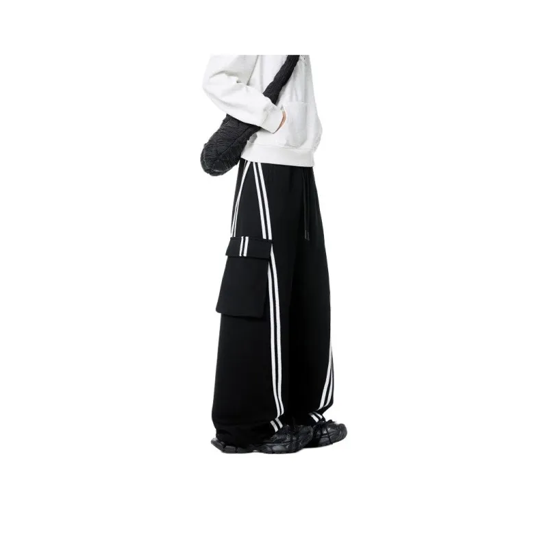 CORNILOT Casual Pants Unisex Black-0