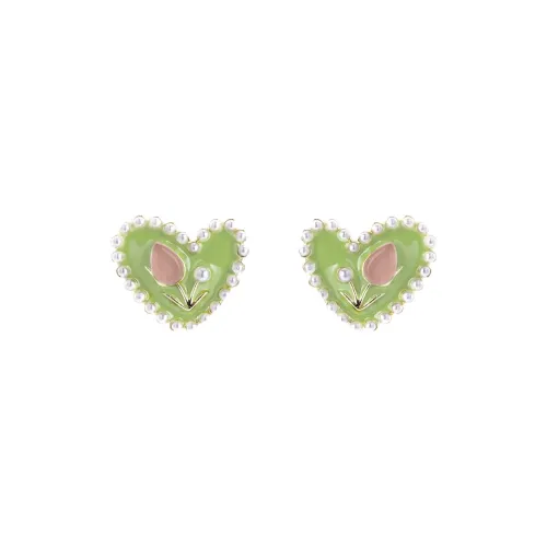 Universe Search S925 Silver Stud Earrings Women's