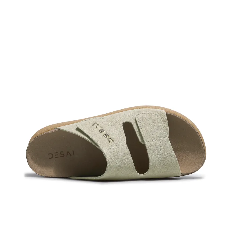 Desai Rubber Sole Stitching Slip Resistant Abrasion Resistant Slide Slippers Women's-2