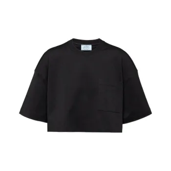 PRADA Crop Tops Women's Black