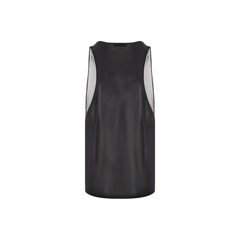 SAINT LAURENT Tank Tops Men's Black-1